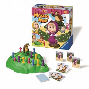 Настольная игра - Маша и Медведь. Поймай Мишку (Ravensburger, 21206st)